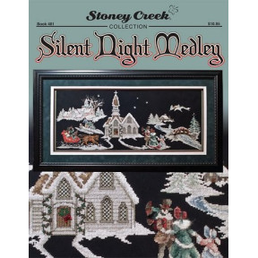 Silent Night Medley Буклет со схемами для вышивки крестом Stoney Creek BK481