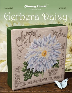 Gerbera Daisy Схема для вышивки крестом Stoney Creek LFT247 LFT247 фото