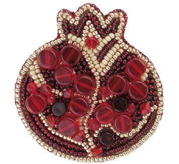 Набор для изготовления броши Crystal Art Гранат БП-183 БП-183чм фото