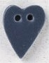 86377 Matte Med Blue SM Folk Heart Mill Hill Button MH86377 фото