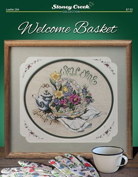 Welcome Basket Схема для вышивки крестом Stoney Creek LFT284 LFT284 фото