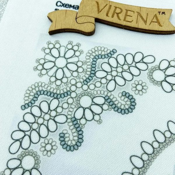 Пресвяте серце Ісуса Христа в сріблі Схема для вишивання бісером Virena А4Р_683 А4Р_683 фото