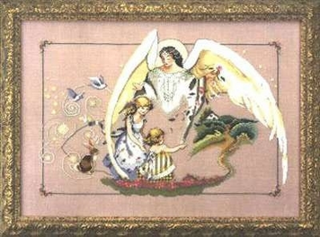 Guardian Angel / Ангел Хранитель Mirabilia Designs Схема для вишивання хрестом MD72 MD72 фото