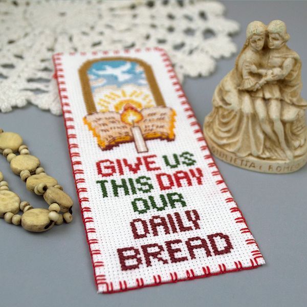 Give us this day our daily bread Набір для вишивання хрестиком закладки Повітруля KSK2-286 KSK2-286 фото