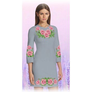 Сукня (габардин) Заготовка для вишивки бісером або нитками Biser-Art 6041-15-г 6041-15-г фото