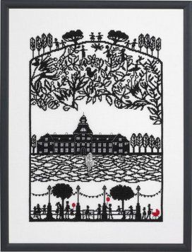 Набір для вишивання Eva Rosenstand Papercut Castle 14-371 14-371 фото