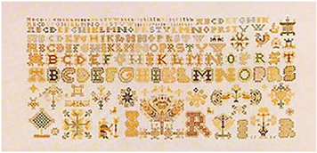 Sampler Набор для вышивания крестом Permin 39-9412 39-9412 фото