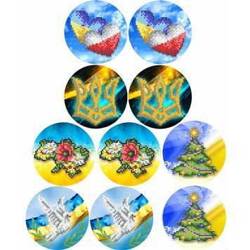 Новогодние игрушки Схема для вышивки бисером Biser-Art 755ба 755ба фото
