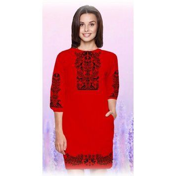 Сукня (габардин) Заготовка для вишивки бісером або нитками Biser-Art 60109-07-г 60109-07-г фото