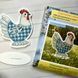 Фарфоровый петушок Набор для вышивания крестом Kingdom of handmade PR-05 PR-05 фото 3