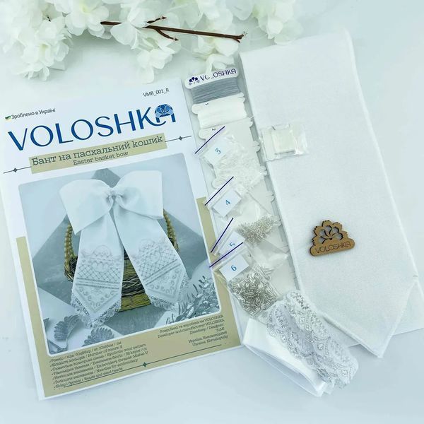 Бант пасхальний на кошик Набір для вишивки бісером та нитками VOLOSHKA VMB_001_R VMB_001_R фото