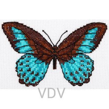 Метелик Набір для вишивання нитками VDV М-0218-S М-0218-S фото