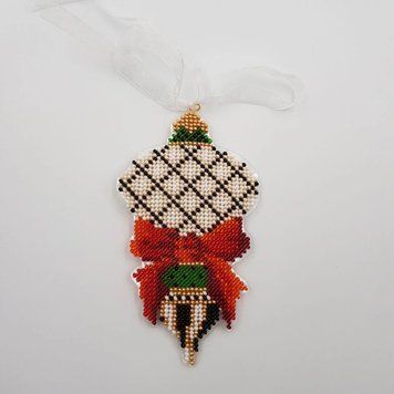 Игрушка елочная Набор для вышивания бисером объемной вышивки Golden Key N-099 N-099 фото