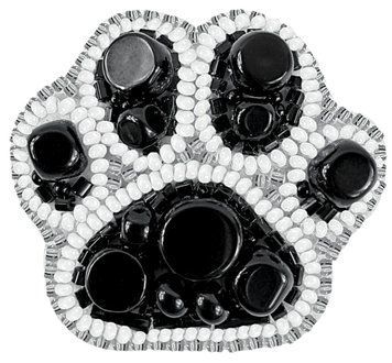 Набор для изготовления броши Crystal Art Лапка БП-254 БП-254чм фото
