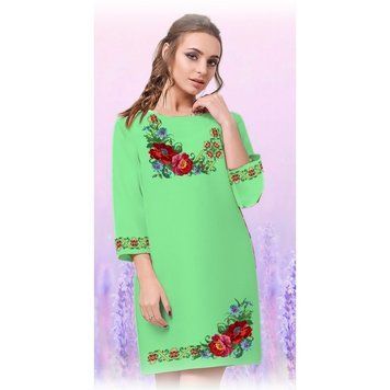 Платье (габардин) Заготовка для вышивки бисером или нитками Biser-Art 6006-17-г 6006-17-г фото