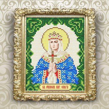 Свята Рівноапостольна Княгиня Ольга Набір в алмазній техніці АртСоло АТ6115 АТ6115 фото