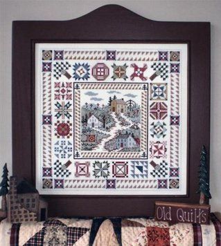 Схема для вышивки крестиком Road To A Friends Gouse Linda Myers LF-108 фото