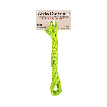 Муліне ручного фарбування Weeks Dye Works 2204 Absinthe WDW2204 фото