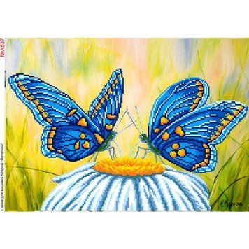 Бабочки Схема для вышивки бисером Biser-Art A537ба A537ба фото