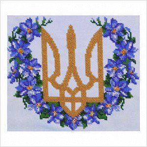 Герб с барвинком Набор для вышивания бисером VDV ТН-0421 ТН-0421 фото