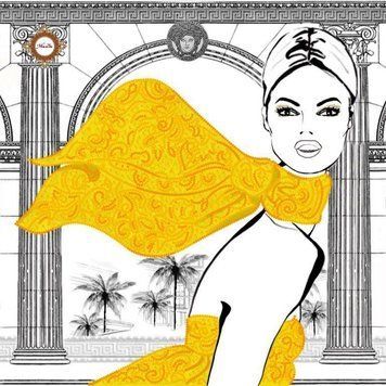 СЛ-3399 Legend of Versace.ТМ Міледі.Схема для часткової вишивки бісером Міледі СЛ-3399 фото
