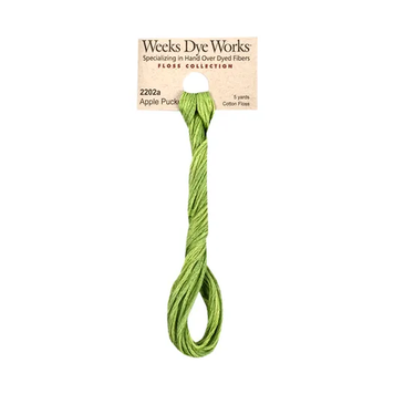Муліне ручного фарбування Weeks Dye Works 2202a Apple Pucker WDW2202a фото