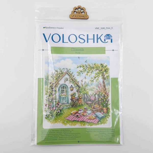 Пікнік Набір для вишивання хрестом (рівномірна канва) VOLOSHKA VMC_1040_Print_R VMC_1040_Print_R фото