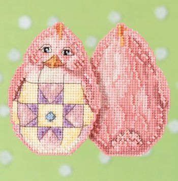 Pink Chick / Рожеве курча Mill Hill Набір для вишивання хрестиком JS181715 JS181715 фото