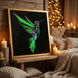 Набір String Art Colibri розмір 50х50 см EX-075 фото 1