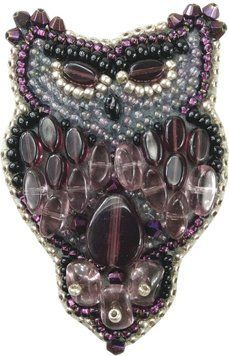Набор для изготовления броши Crystal Art Сова БП-209 БП-209чм фото