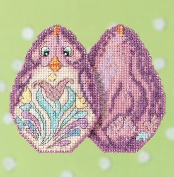 Purple Chick / Пурпурне курча Mill Hill Набір для вишивання хрестиком JS181716 JS181716 фото