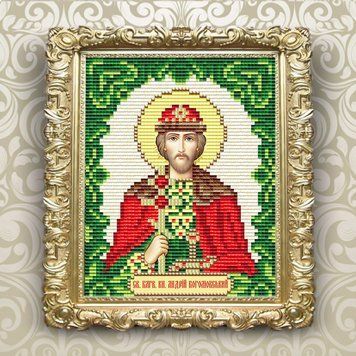 Святий Благовірний Князь Андрій Боголюбський Набір в алмазній техніці АртСоло АТ6120 АТ6120 фото