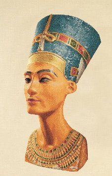 Набор для вышивки крестом Nefertiti (small) Linen Thea Gouverneur 3071 gouverneur_3071 фото