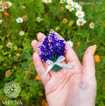 Набір для виготовлення дерев'яної брошки VIRENA БРОШКА_108 Брошка_108 фото