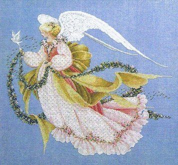 Схема для вишивання Lavender Lace LL26 Angel of Summer LL26 фото