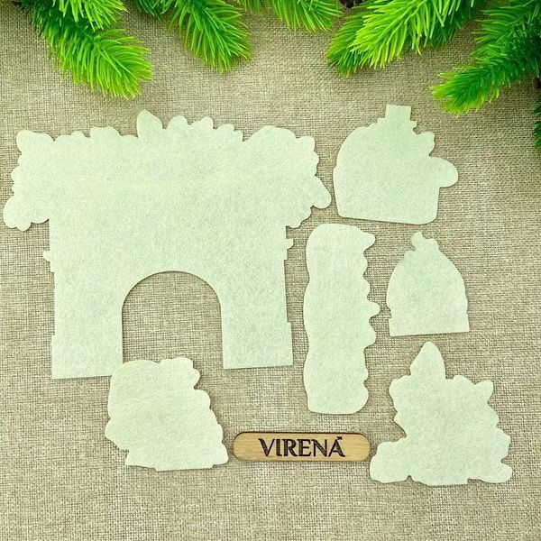 Адвент календарь Заготовка для вышивки бисером по дереву Virena АК_101 АК_101 фото