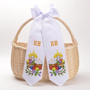 Набір для вишивки бісером Барвиста Вишиванка Великодній бант 11х145 ТР533пн1199k ТР533пн1199k фото