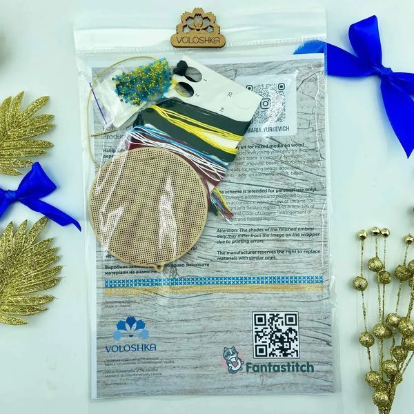 Приобретение Набор для вышивания в смешанной технике на дереве VOLOSHKA YUMI_039_WF YUMI_039_WF фото
