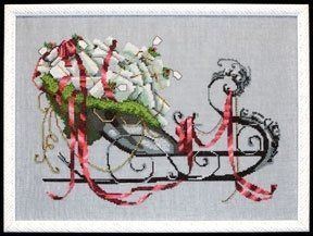 Схема для вишивання Santas Sleigh//Сані Санти Nora Corbett NC122 NC122 фото