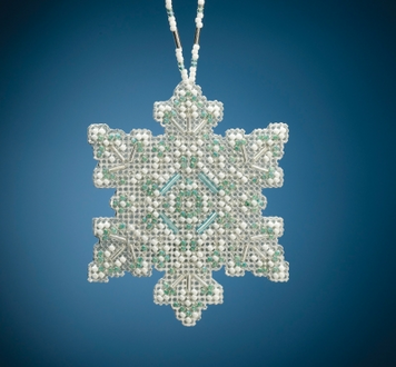 Aqua Mist Snowflake / Аква сніжинка Mill Hill Набір для вишивання хрестиком MH212015 MH212015 фото