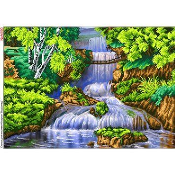 Водопад Схема для вышивки бисером Biser-Art A590ба A590ба фото