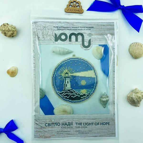 Свет надежды Набор для вышивания в смешанной технике на дереве VOLOSHKA YUMI_040_WF YUMI_040_WF фото