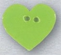 86398 Small Lime Heart Mill Hill Button MH86398 фото