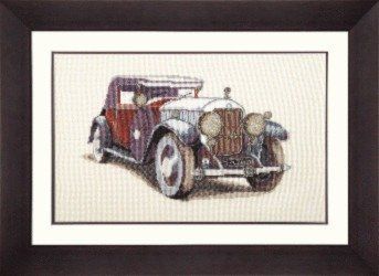 Набор для вышивки крестом Чарівна Мить М-95 Авто Skoda 1900 М-95 фото