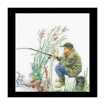 Fishing Linen Набір для вишивання хрестиком Thea Gouverneur gouverneur_3034 gouverneur_3034 фото