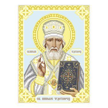 Святий Миколай Схема для вишивання бісером ікони VDV Т-0527 Т-0527 фото
