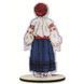 Игрушка Кукла Мотанка Набор для вышивания крестом на пластиковой канве Alisena 8139а 8139а фото 2