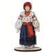 Игрушка Кукла Мотанка Набор для вышивания крестом на пластиковой канве Alisena 8139а 8139а фото 1