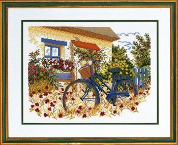 Набор для вышивания Eva Rosenstand Blue bike 14-153 14-153 фото