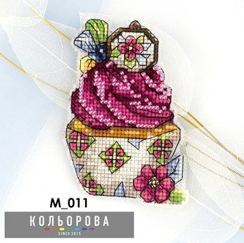 Вышитая любовь Магнит для вышивания бисером ТМ КОЛЬОРОВА М_011 М_011 фото